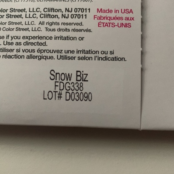 Color Street, Snow Biz and Holiday De-Light Holiday/Winter Lot - Picture 5 of 6